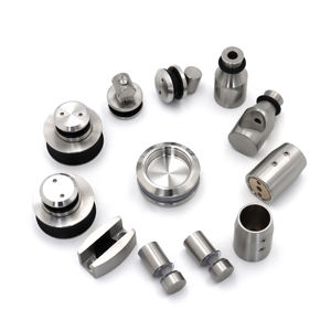 ชุดลูกกลิ้งเลื่อนประตูกระจกบานเลื่อนไร้กรอบอุปกรณ์ประตูห้องอาบน้ำกระจก - Product Image 2