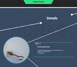 Pointer Push Tensão Medidor Dinamômetro Dinamômetro Medidor De Tensão NK Push Tensão Medidor Medidor De Pressão - Product Image 6