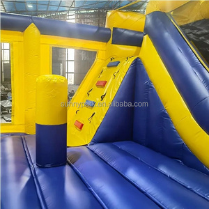 Grand château sautant <span class=keywords><strong>gonflable</strong></span> en PVC Videur <span class=keywords><strong>gonflable</strong></span> de <span class=keywords><strong>minion</strong></span> géant commercial d'extérieur avec souffleur - Product Image 6