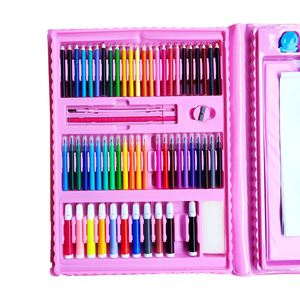 Set Artistico per Bambini 208 Pezzi, Kit di Alta Qualità per Scuola, Forniture per Pittura, Set di Matite Colorate - Product Image 2