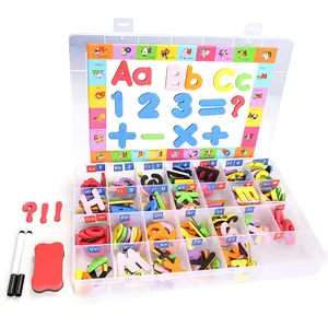 Wholesale baby school supplies educational toy foam education school English alphabet with magnet