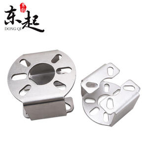 Vanne à bille pneumatique en acier inoxydable 304 avec support DN50 1 #   2 #   Pièces de valve à bride de raccordement d'actionneur - Product Image 2