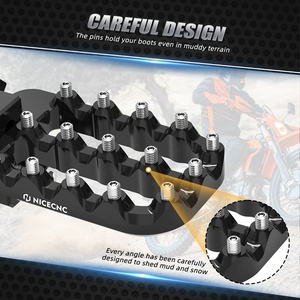 NICECNC-Repose-pieds inférieur pour <span class=keywords><strong>KTM</strong></span> <span class=keywords><strong>690</strong></span> SMC Enduro R 2008-2024 Husqvarna 701 Enduro <span class=keywords><strong>Supermoto</strong></span> 2016-2024 <span class=keywords><strong>2022</strong></span> - Product Image 4