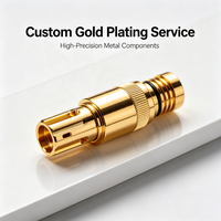 Service de placage or sur mesure |   Pièces métalliques de précision OEM, placage de haute qualité, connecteurs, contacts, fil EDM, placage or