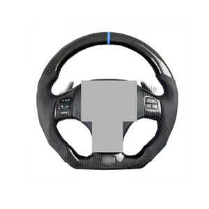 Volant de direction en cuir perforé en fibre de carbone de qualité supérieure, directement de l'usine, pour Lexus Is250 - Product Image 1
