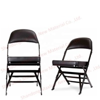 Basket-ball Sideline Chairs Logo personnalisé Team VIP Chaise pliante rembourrée Chaise de sport pour stade scolaire imbriquée