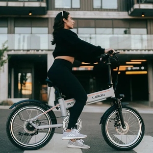 Bicicleta Eléctrica Plegable para Adultos, Neumático 20*2.5, Alcance de 100 km, 750W, 36V, 20.8Ah, PVY <span class=keywords><strong>LIBON</strong></span> - Product Image 3