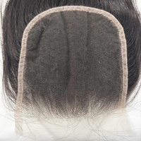 Precio de fábrica chino, barato, encaje HD, onda corporal 5x5, cierre de encaje humano brasileño con línea de cabello pre-arrancada para máquina de tejido de cabello