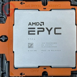 ใหม่สำหรับโปรเซสเซอร์ 9124 16 คอร์ 32 เธรด 200W 3.7GHz 3GHz แคช 64MB แรม DDR5 12 แชนแนล PCIe สำหรับเซิร์ฟเวอร์ AI บิ๊กดาต้า - Product Image 1