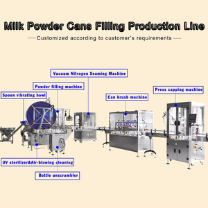 Poudre de protéine de lactosérum Remplissage Ligne de mise en conserve Supplément alimentaire de collagène Glucose Poudre probiotique - Product Image 3