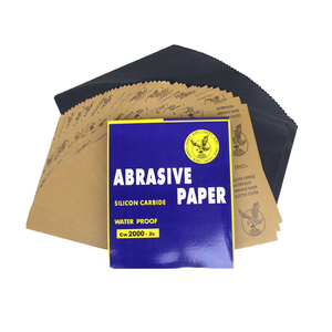 <span class=keywords><strong>Papier</strong></span> de ponçage abrasif humide/sec à grain élevé 230x280mm <span class=keywords><strong>Papier</strong></span> de verre en <span class=keywords><strong>bois</strong></span> OEM personnalisable 1mm 180 120 220 400 1200 1500 2000 3000 7000 - Product Image 6