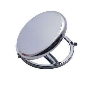 Support Customized Logo 65mm Circular Metal Makeup <b>Mirror</b> Printing Laser Advertising Gift Folding Portable Smooth <b>Mirror</b> - Product Image 6