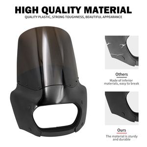 Deflector de viento de carenado de Faro de 15 "para Harley Softail <span class=keywords><strong>Fat</strong></span> <span class=keywords><strong>Bob</strong></span> FXFB <span class=keywords><strong>114</strong></span> FXFBS <span class=keywords><strong>2018</strong></span>-posterior - Product Image 4