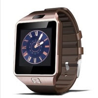 Montre connectée Android IOS Global DZ09, prise en charge de la carte SIM, appels téléphoniques, alarme BT, écran IPS 1,44 pouce, résistance à l'eau 5 BAR, fréquence cardiaque