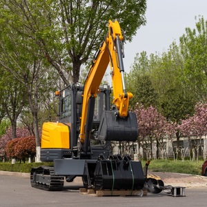 Mini Excavadora de 3.5 Toneladas, Excavadora Hidráulica sobre Orugas para Agricultura, Ingeniería y Parques, Excavadora Pequeña en Venta - Product Image 2