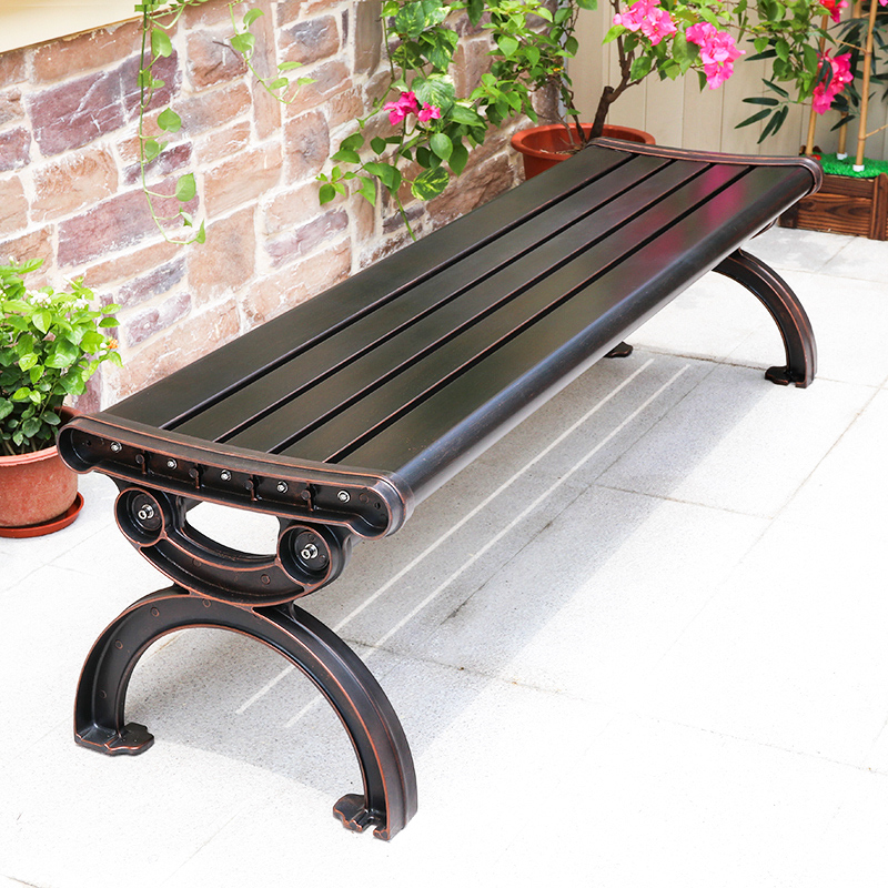 150 big eight without backrest red copper