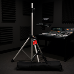 <b>Heavy</b>-Duty Adjustable Speaker <b>Stand</b> 72 Inch Tripod Floor Mount For DJ Studio Monitor Audio Equipment With Carry <b>Bag</b> - Product Image 2
