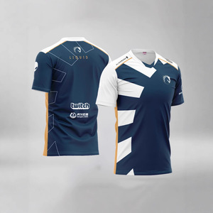 Nouveau T-shirt League of Legends <span class=keywords><strong>LOL</strong></span> imprimé en 3D en mélange de coton, coupe ample, maillot d'équipe de joueur professionnel, design à manches courtes, style Hip Hop - Product Image 4