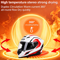 Nettoyeur à sec pour casque de moto, machine à laver les casques pour les entreprises de location avec logo personnalisable et nettoyage en profondeur à 360°