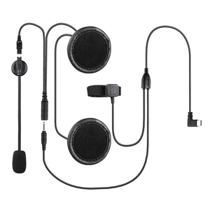<span class=keywords><strong>Casque</strong></span> intégral filaire talkie-walkie écouteurs microphone interphone communication caractéristiques - Product Image 1