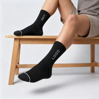 Chaussettes de sport de compression personnalisées pour la course à pied, avec coussinets, anti-ampoules, évacuation de l'humidité, pour la randonnée athlétique