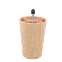 Pieds de canapé modernes en plastique ABS imitation bois, robustes et anti-corrosion, pour usage extérieur, maison, bureau, cuisine, hôtel, bar