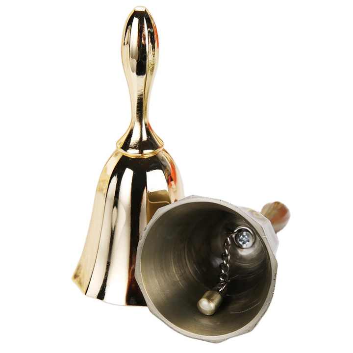 Campanello Porta Metallico Vintage - Campana Negozi Antica Per Bar, Ristoranti E Addestramento Cani