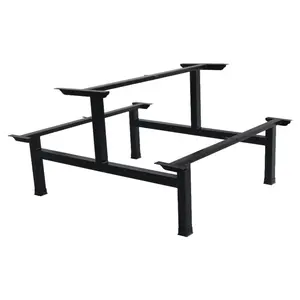 Mobilya çerçevesi masa ayakları tarzı dökme demir çelik Modern Metal çelik için masa Modern basit masa üsleri