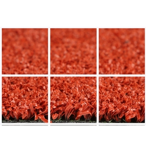 Pádel <span class=keywords><strong>de</strong></span> hierba <span class=keywords><strong>de</strong></span> color <span class=keywords><strong>arcilla</strong></span> roja, suelo <span class=keywords><strong>de</strong></span> pasto sintético, para pádel, 2023 - Product Image 1