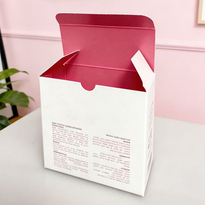 Custom Eco-Friendly <b>White</b> Cosmetic <b>Box</b> Paper <b>Box</b> Matt Laminated <b>Box</b> For Loose Powder Packaging - Product Image 4