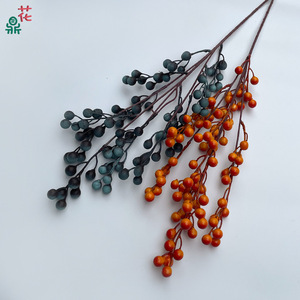 Holly - Fruta Artificial de 6.9 Pulgadas, Flor de Seda Flexible, Accesorios de Fotografía, Decoración Navideña - Product Image 3