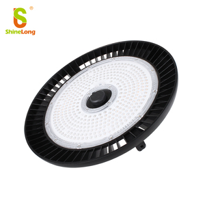 ShineLong UFO LED high bay <b>light</b> Dimmable|motion <b>sensor</b> optional IP65 industrial commercial lighting OEM ODM service - Product Image 2