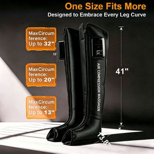 Bottes de compression thérapeutiques portables sans fil à <span class=keywords><strong>4</strong></span> chambres, 3200 mAh, avec télécommande et démarrage synchrone, marque privée - Product Image 6