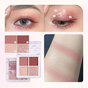 Kit de maquillage pour femmes Ensembles de maquillage 8 pièces, <span class=keywords><strong>palette</strong></span> de rouges à lèvres et de fards à paupières 4 couleurs Boîte cadeau 8 pièces - Product Image 4