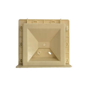 Molde de pared de hormigón decorativo de ladrillo hueco de doble cara de plástico ABS duradero para espacio de vida al aire libre - Product Image 1