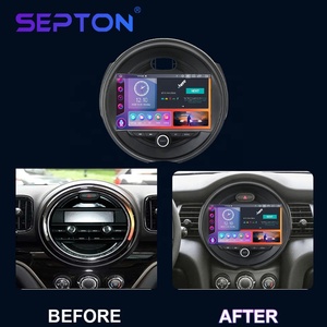 Autoradio Android Sistema Audio per Auto con GPS Multimediale 2Din Stereo per BMW <span class=keywords><strong>MINI</strong></span> <span class=keywords><strong>COOPER</strong></span> F54 <span class=keywords><strong>F55</strong></span> F56 F60 2014-2019 - Product Image 4