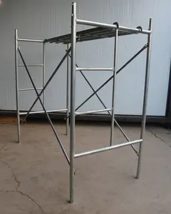 Building Materials for House Construction Galvanized Steel Gate Scaffolding For Building Construction Ringlock Scaffold