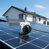 Interrupteur d'isolement CC photovoltaïque solaire 4 pôles DC1200V 32A, sectionneur de chaîne PV, boîtier de combinaison, module d'alimentation, interrupteur principal