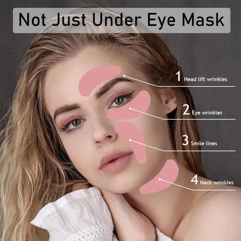 Coussinets pour les cils Marque privée Personnalisables Patchs sous les yeux Réutilisables en Silicone Personnalisés