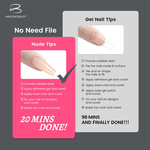 Ataúd de estilete acrílico Color sólido prensa de alta calidad en <span class=keywords><strong>uñas</strong></span> artificiales - Product Image 3