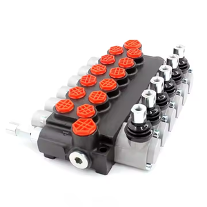 Válvula Direccional Monobloque Manual de 6 Vías P40-G12-G38 para Maquinaria de Construcción, Proveedor y Fabricante Global - Product Image 2