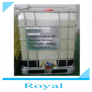 Solution de sulfate de césium de haute qualité 50% pour la centrifugation à gradient de densité - Product Image 3