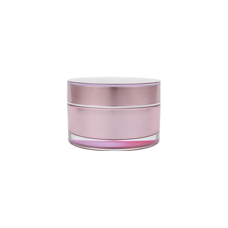 1oz 1.7oz 2oz 15ml 30ml 50ml 60ml 100ml ronde acryl pot moisturizer monster pot plastic potten schroef cap roze cosmetische jar