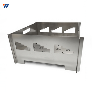 YW Hardware Manufacture Fabrication sur mesure de plaques en acier inoxydable découpées au laser pour foyer extérieur à encastrer - Service de fabrication professionnel - Product Image 2