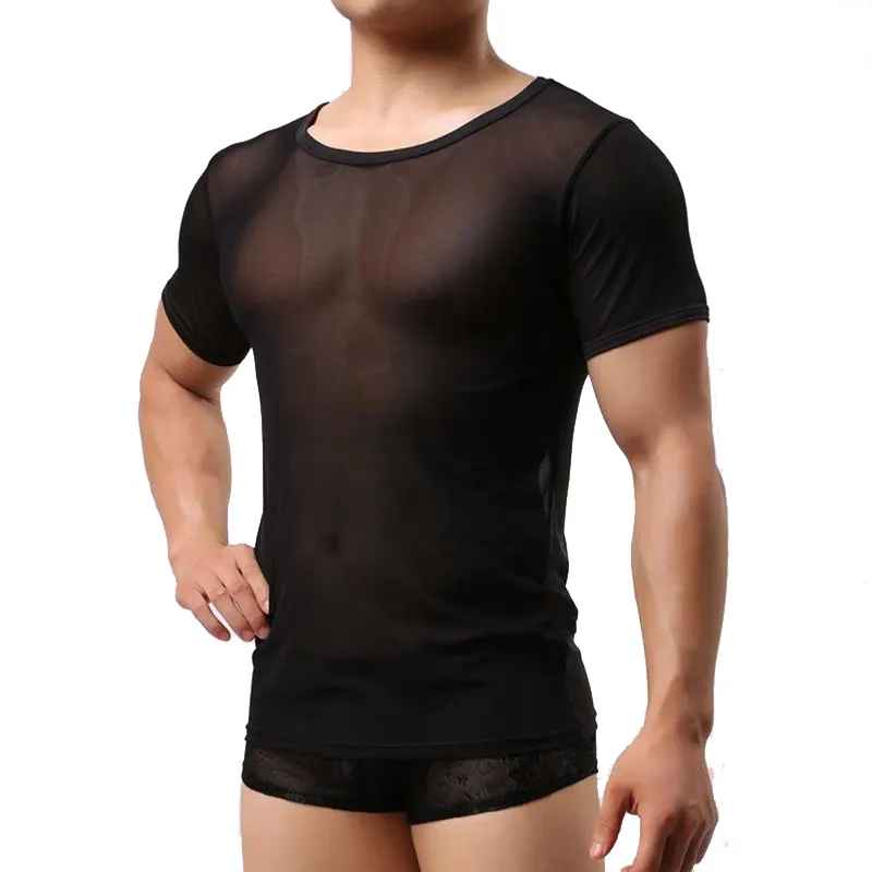 Mesh shirt male