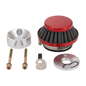 GOOFIT Carburateur de moto 44MM Carb Filtre à air avec adaptateur de starter <span class=keywords><strong>Kit</strong></span> pour Dirt Bike 2 temps 47cc 49cc Pocket Bike - Product Image 6