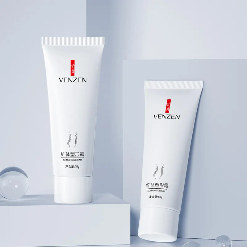 VEZE Best Massage Clear And Gentle Nourishment Shaping With Caffeine Hot Burning Cream To Lose Weight Slimming Cream