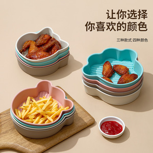 Silicone Baking <b>Trays</b> Animal Shape <b>Non</b> <b>Stick</b> <b>Oven</b> Safe Cake Molds For Air Fryer And <b>Oven</b> 6 Pieces Set - Product Image 2