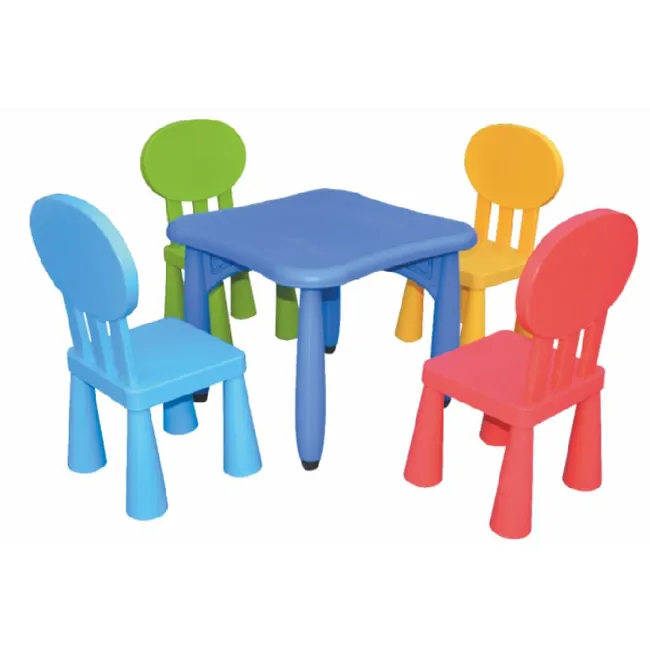 Factory Directly Round Rectangle Toddler Toddlers Chairs Kids Plastic Moon Table And Chair