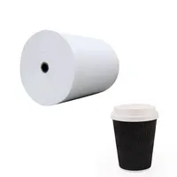 Упаковочная бумага с покрытием для пищевых продуктов, рулон бумаги для выпечки из древесной целлюлозы и бумажные стаканчики с защитой от жира